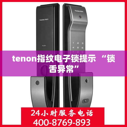 tenon指纹电子锁提示 “锁舌异常”