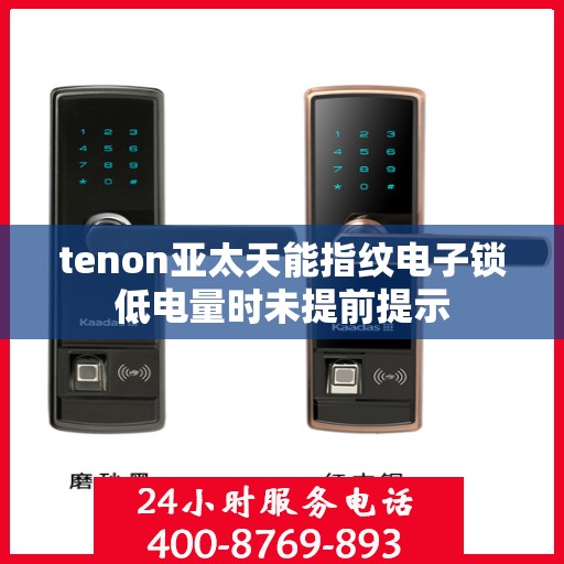 tenon亚太天能指纹电子锁低电量时未提前提示