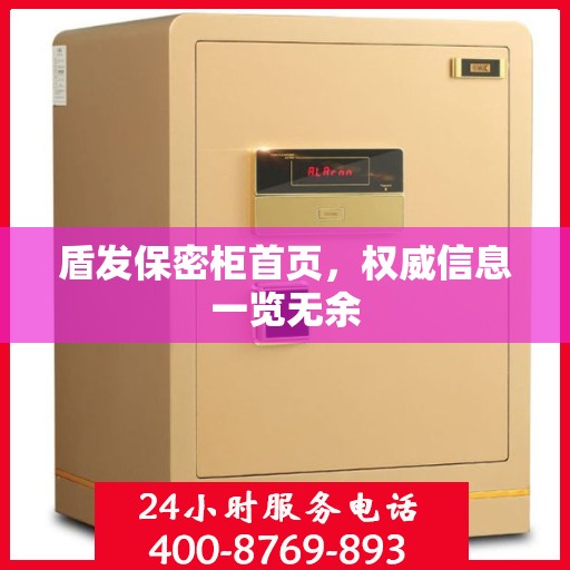 盾发保密柜首页，权威信息一览无余