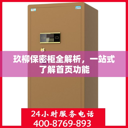 玖柳保密柜全解析，一站式了解首页功能