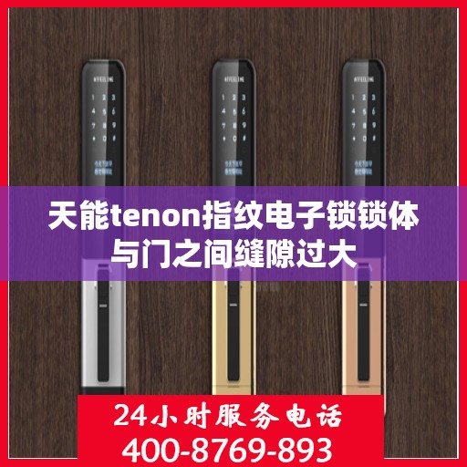 天能tenon指纹电子锁锁体与门之间缝隙过大