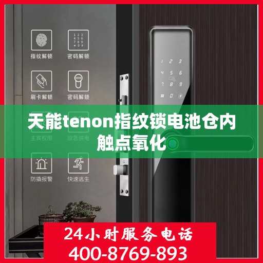 天能tenon指纹锁电池仓内触点氧化