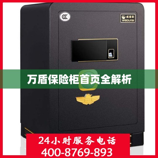 万盾保险柜首页全解析