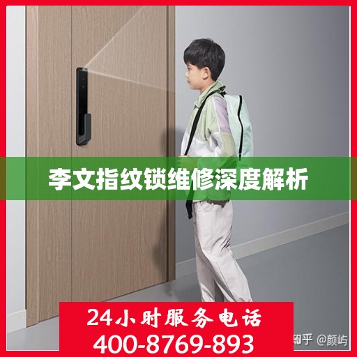 李文指纹锁维修深度解析