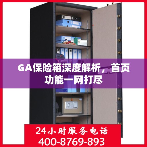 GA保险箱深度解析，首页功能一网打尽