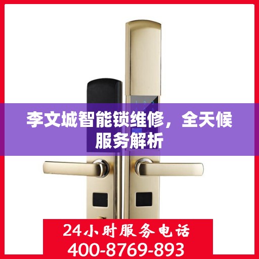 李文城智能锁维修，全天候服务解析