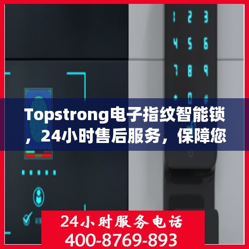 Topstrong电子指纹智能锁，24小时售后服务，保障您的安全无忧